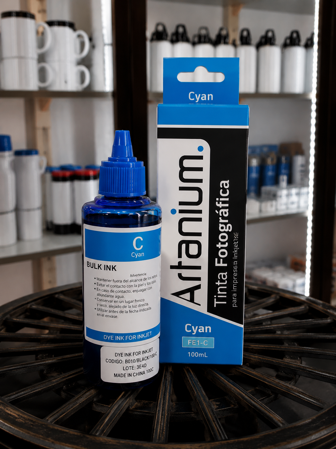 Tinta Fotográfica Cyan